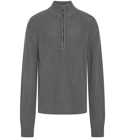 Grunt Blouse - Gebreid - Durbuy - Light Grey Grunt Blouse - Gebreid - Durbuy - Light Grey