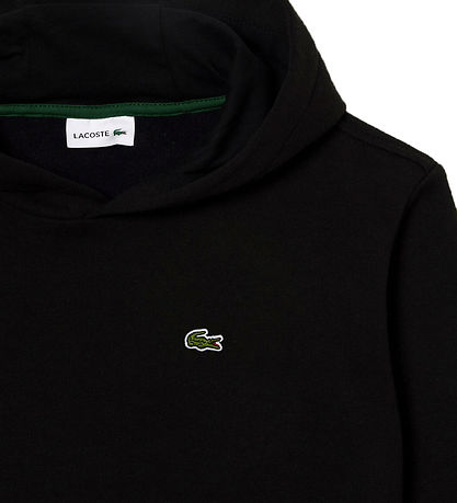 Sweat à Capuche Lacoste - Noir