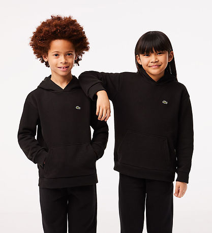 Sweat à Capuche Lacoste - Noir