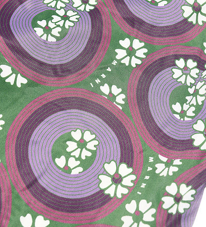 Blouse Marni - Blanc/Vert/Violet av. Fleurs