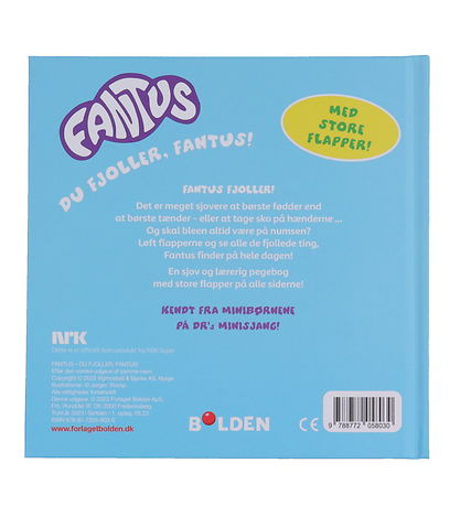 Livre Forlaget Bolden - Espèce d'idiot, Fantus ! - Danois