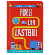 Forlaget Bolden Bok - Följ det Lastbil! - Dansk
