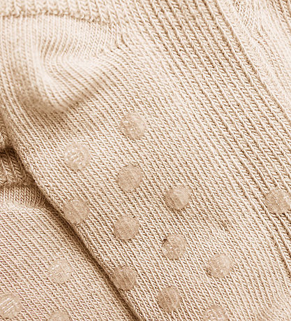 Minymo Socks - 2-Pack - Anti-Slip - Offwhite