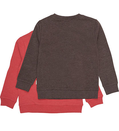 Minymo Sweatshirt - 2-Pack - Tomato Puree