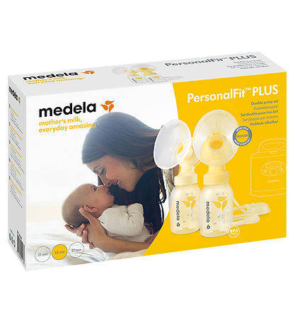 Medela Dælusett fyrir Leigudælu - Symphony - Tvöfalt - 24 mm