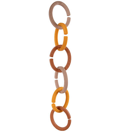 Filibabba Upphängningsringar - Silikon - 6-pack - Jorden