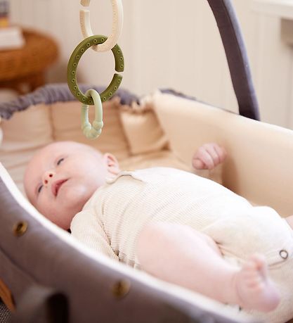 Filibabba Bitringar - Silikon - 2-pack - Warm Grey/Olja Green Filibabba Bitringar - Silikon - 2-pack - Warm Grey/Olja Green