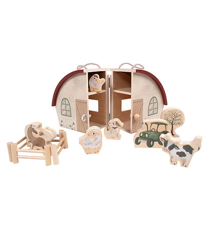 Filibabba Wooden Toy - My Farm in wood With DYR Filibabba Wooden Toy - My Farm in wood With DYR