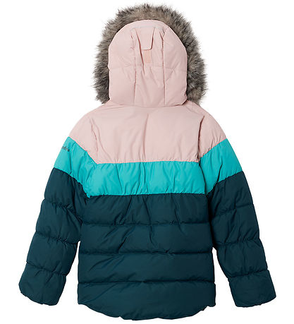 Columbia Gevoerde Jas - Arctic Ontploffing II - Roze/Turkoois/Bl