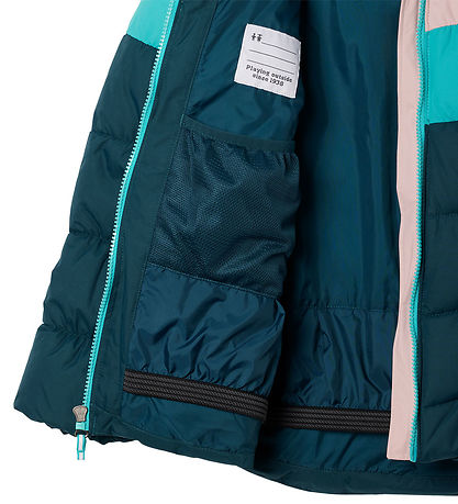 Columbia Gevoerde Jas - Arctic Ontploffing II - Roze/Turkoois/Bl