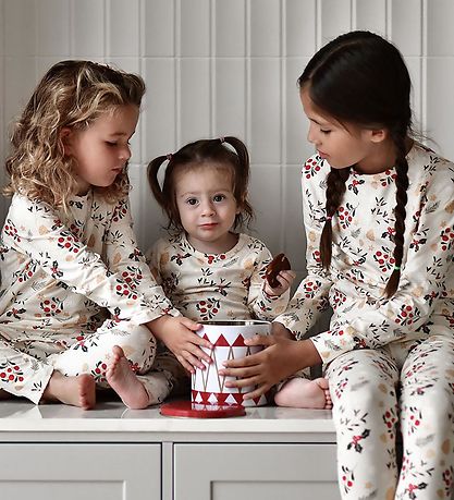 Siblings Grenouillère The New - Vacances Tns - Ecru av. Imprimé Siblings Grenouillère The New - Vacances Tns - Ecru av. Imprimé