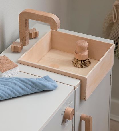 Jouet de Cuisine Sebra - Coiffeuse - Bois - Brise de mer Beige Jouet de Cuisine Sebra - Coiffeuse - Bois - Brise de mer Beige