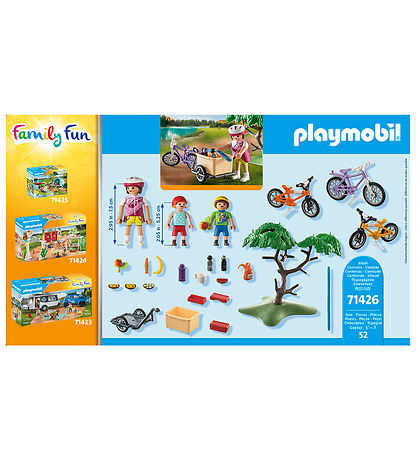 Playmobil Family Fun - Mountainbike-tur - 71426 - 52 Parts