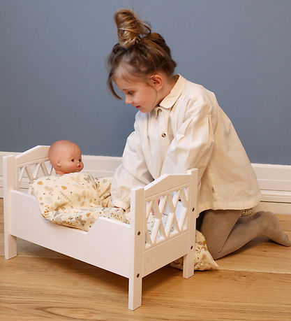 Cam Cam Doll'S Bed - Harlequin - White Cam Cam Doll'S Bed - Harlequin - White