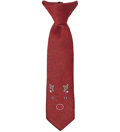 Name It Tie - NmmOdeer - Jester Red w. Rudolph Name It Tie - NmmOdeer - Jester Red w. Rudolph