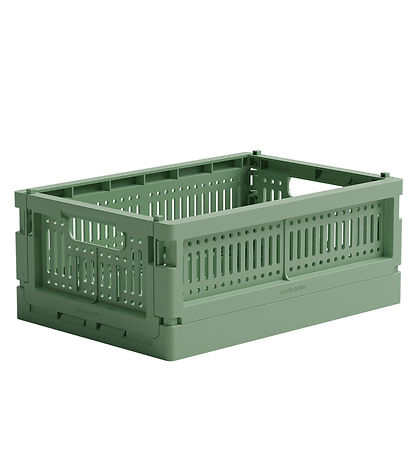 Made Crate Foldable Box - Mini - 24x17x9.5 cm - Green Bean Green Made Crate Foldable Box - Mini - 24x17x9.5 cm - Green Bean Green