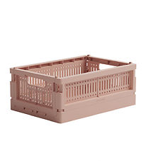 Made Crate Foldable Box - Mini - 24x17x9.5 cm - Blush Made Crate Foldable Box - Mini - 24x17x9.5 cm - Blush