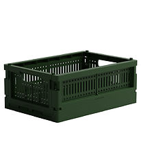 Made Crate Foldable Box - Mini - 24x17x9.5 cm - Racing Green Made Crate Foldable Box - Mini - 24x17x9.5 cm - Racing Green