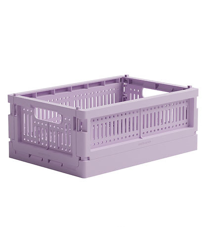 Boîte Pliante Made Crate - Mini - 24x17x9,5 cm - Lilac Boîte Pliante Made Crate - Mini - 24x17x9,5 cm - Lilac