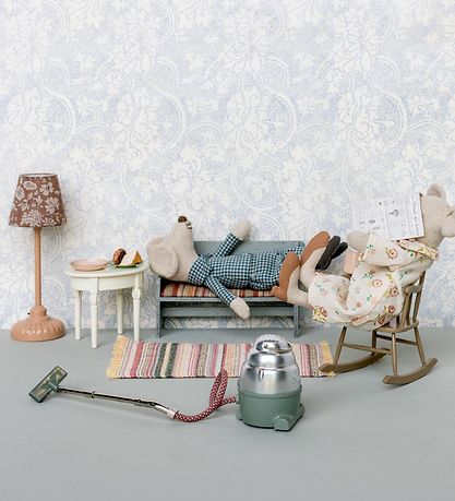 Maileg Doll Accessories - Vacuum cleaner - Mouse - Chrome/Dusty  Maileg Doll Accessories - Vacuum cleaner - Mouse - Chrome/Dusty