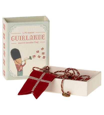 Maileg Bunting Banner - 170 cm - Dannebrog Maileg Bunting Banner - 170 cm - Dannebrog