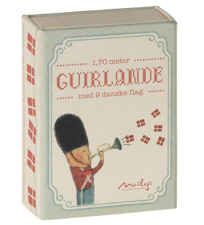 Maileg Bunting Banner - 170 cm - Dannebrog Maileg Bunting Banner - 170 cm - Dannebrog