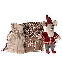 Maileg Mouse - Big Brother - Santa Claus I Gingerbread House Maileg Mouse - Big Brother - Santa Claus I Gingerbread House