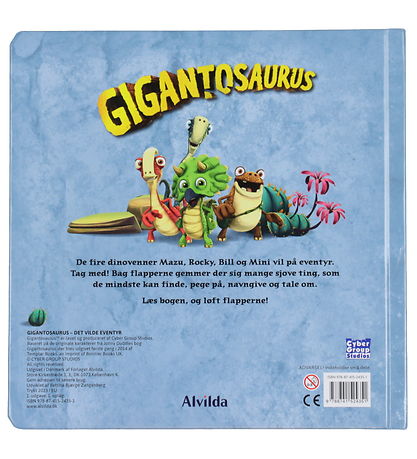 Alvilda Book - Gigantosaurus - The Wild Fairy Tale - Lift the Fl Alvilda Book - Gigantosaurus - The Wild Fairy Tale - Lift the Fl