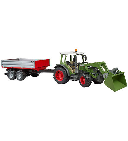 Tracteur Bruder - Fendt Vario 211 av. Chargeur frontal et Ti...  Tracteur Bruder - Fendt Vario 211 av. Chargeur frontal et Ti...