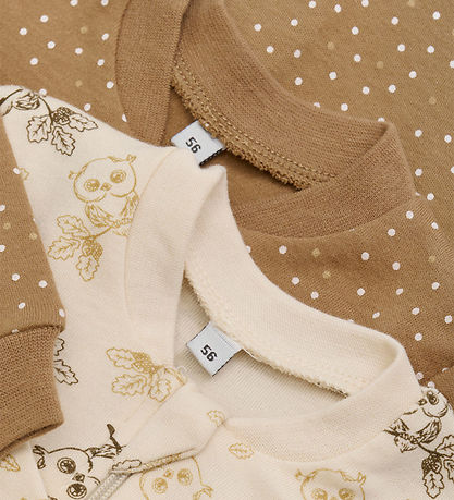 Pippi Baby Boxpakjes - Pyjamapak - 2-pack - Witkap Grey Pippi Baby Boxpakjes - Pyjamapak - 2-pack - Witkap Grey