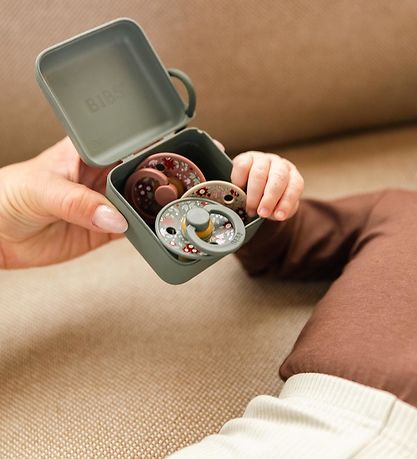 BIBS X Liberty Schnullerbox - 7x5 cm - Kiefer
