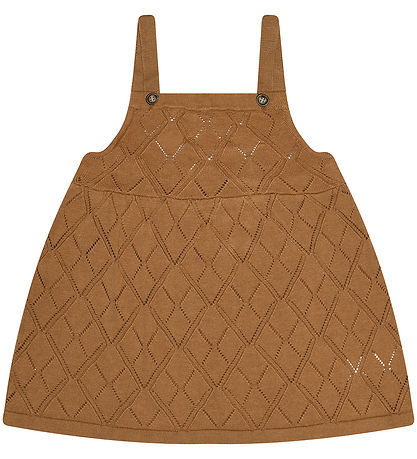 Petit Piao Jurk - Gebreid - Caramel Petit Piao Jurk - Gebreid - Caramel