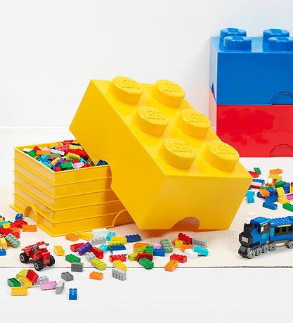 LEGO® Storage Storage Box - 6 Knobs - 37.5x25x18 - Bright
