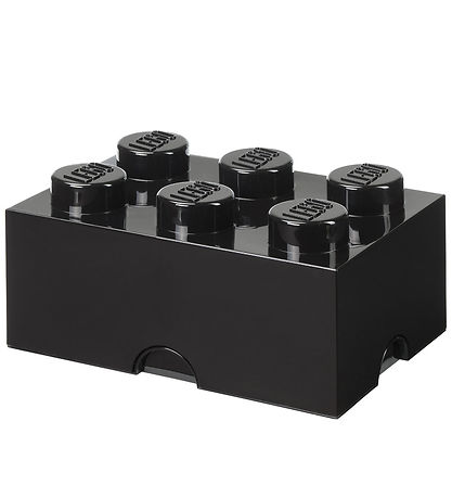 LEGO® Storage Storage Box - 6 Knobs - 37.5x25x18 - Black LEGO® Storage Storage Box - 6 Knobs - 37.5x25x18 - Black