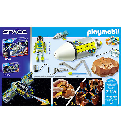 Playmobil Space - Meteroide-destroyer - 71369 - 53 Delar