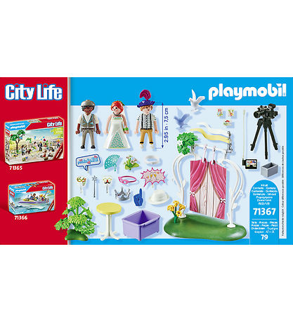 Playmobil City Life - Ljósmyndabás fyrir brúðkaup - 71367 - 79 P