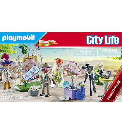 Playmobil City Life - Ljósmyndabás fyrir brúðkaup - 71367 - 79 P