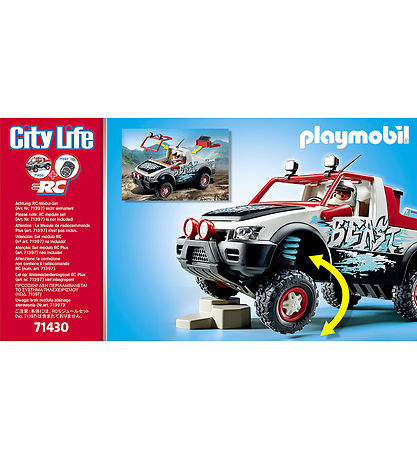 Playmobil City Life - Rally-bil - 71430 - 74 Onderdelen