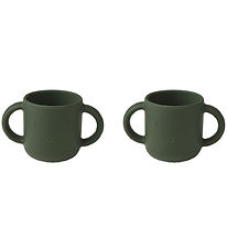 Tasses Liewood - Silicone - 2 Pack - Gene - Hunter Green Tasses Liewood - Silicone - 2 Pack - Gene - Hunter Green