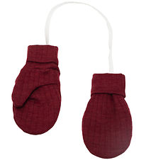 Joha Mittens - Wool - Bordeaux Joha Mittens - Wool - Bordeaux