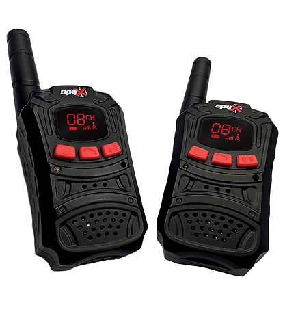 SpyX - Walkie Talkies - Black/Red