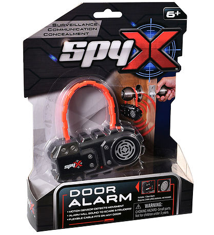 - Alarme de porte SpyX - Noir/Argent/Rouge - Alarme de porte SpyX - Noir/Argent/Rouge