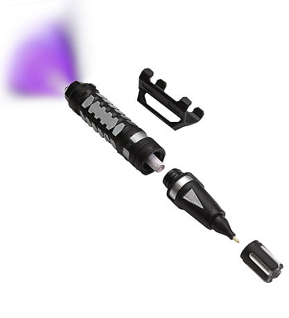 SpyX - Invisible Ink Pen - Black/Silver