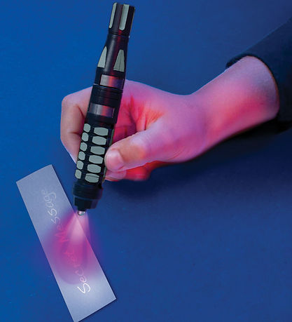 SpyX - Invisible Ink Pen - Black/Silver