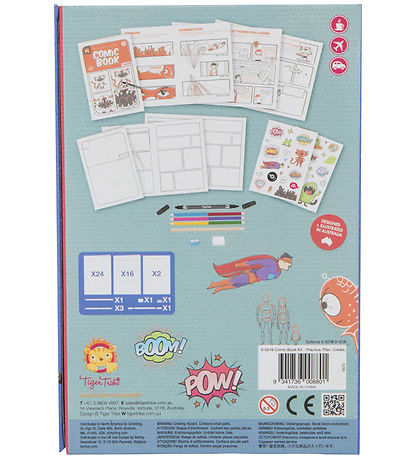 Tiger Tribe Creation Set - Comic Book Kit Tiger Tribe Creation Set - Comic Book Kit