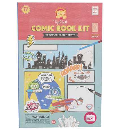 Tiger Tribe Creation Set - Comic Book Kit Tiger Tribe Creation Set - Comic Book Kit