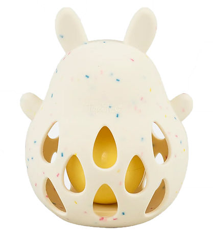 Tiger Tribe Rattle - Silicone - Rabbit Tiger Tribe Rattle - Silicone - Rabbit
