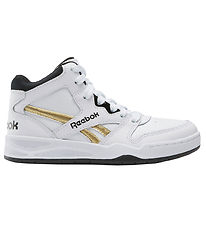Reebok Classic Boots - BB4500 Court - White w. Black/Gold Reebok Classic Boots - BB4500 Court - White w. Black/Gold
