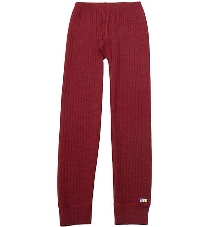 Joha Leggings - Wool - Bordeaux Joha Leggings - Wool - Bordeaux