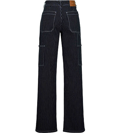 Sofie Schnoor Girls Trousers - Cianna - Dark Blue Striped